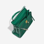 Pre-owned Hermès bag Kelly 28 Togo Vert Menthe Green Inside | Sell your designer bag on Saclab.com