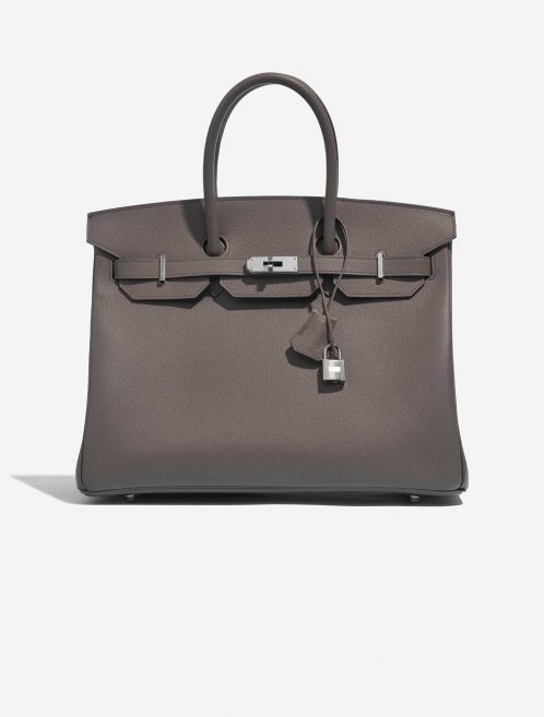 Sac Hermès Birkin 35 Epsom Étain Grey Front | Occasion Vendre votre sac de créateur sur Saclab.com