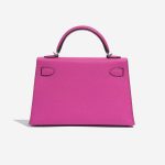 Pre-owned Hermès bag Kelly Mini Epsom Magnolia Pink Back | Sell your designer bag on Saclab.com
