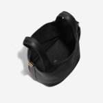 Pre-owned Hermès bag Picotin 18 Taurillon Clemence Black Black Inside | Sell your designer bag on Saclab.com