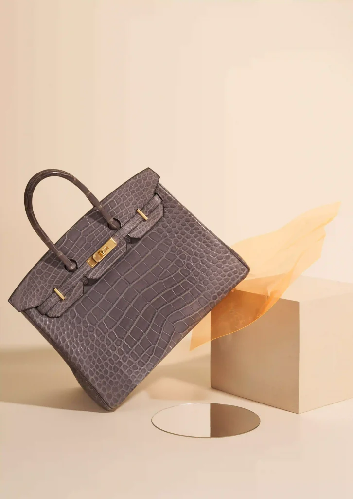 Hermès Birkin Bag Alligator Graphite