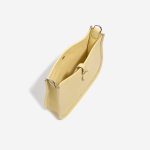 Pre-owned Hermès bag Evelyne 16 Taurillon Clemence Jaune Poussin Yellow Inside | Sell your designer bag on Saclab.com