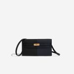 Sac Hermès d'occasion Kelly ToGo Noir-BleuIndigo-BleuFrida Front | Vendez votre sac de créateur sur Saclab.com