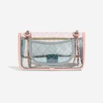 Pre-owned Chanel bag Timeless Medium PVC Transparent Multicolour, Transparent Back | Sell your designer bag on Saclab.com