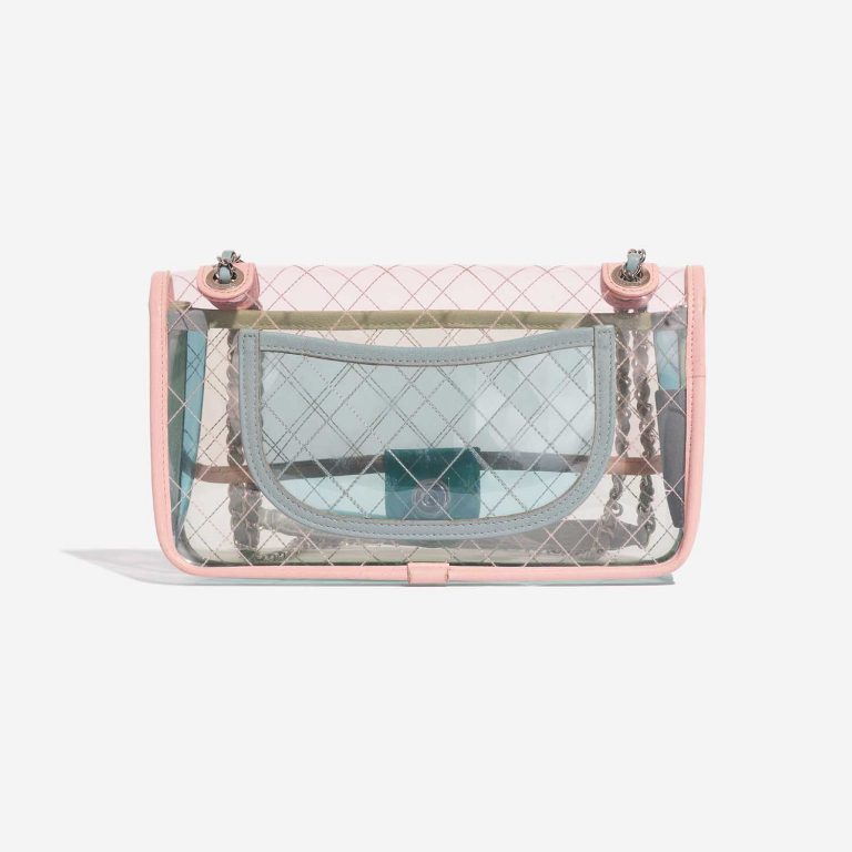 Sac Chanel d'occasion Timeless Medium PVC Transparent Multicolore, Dos Transparent | Vendez votre sac de créateur sur Saclab.com