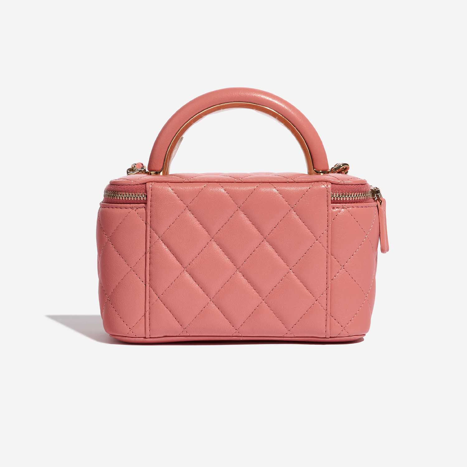Gebrauchte Chanel Tasche Vanity Small Coral Back | Verkaufen Sie Ihre Designer-Tasche auf Saclab.com