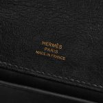 Pre-owned Hermès bag Kelly Pochette Black Logo| Sell your designer bag on Saclab.com