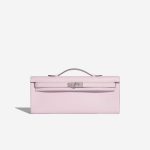 Pre-owned Hermès bag KellyCut Clutch MauvePale Front | Sell your designer bag on Saclab.com