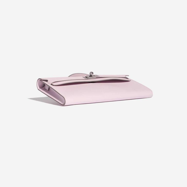 Pre-owned Hermès bag KellyCut Clutch MauvePale Bottom | Sell your designer bag on Saclab.com