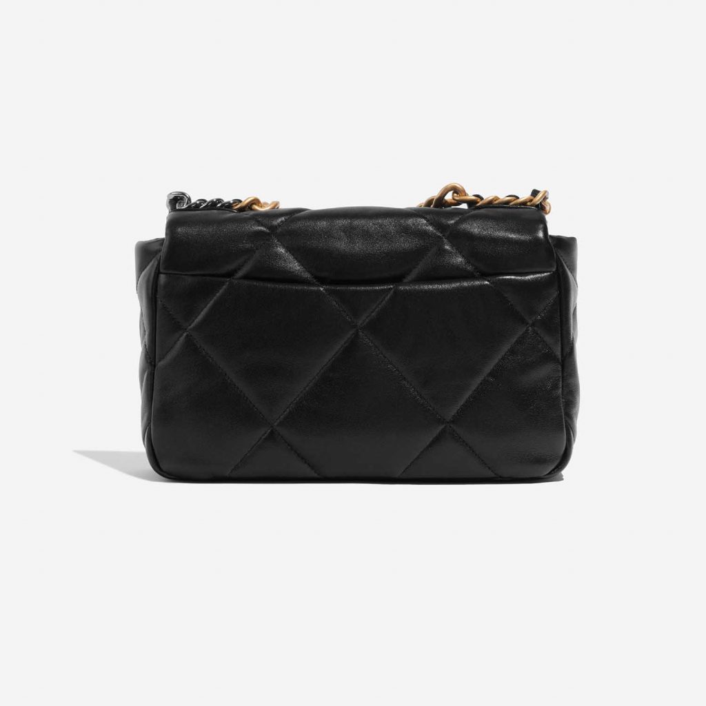 Chanel 19 Flap Bag Lamb Black SACLÀB