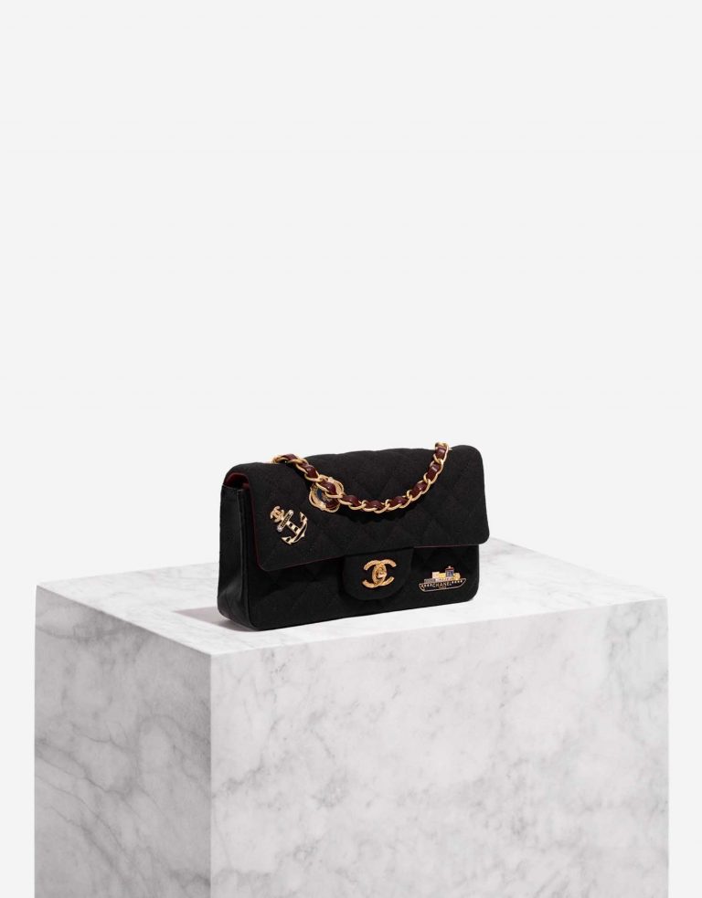 Chanel Timeless MiniRectangular Black Front  | Sell your designer bag on Saclab.com