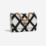 Chanel 19 WOC WhiteBlack Side Front  | Sell your designer bag on Saclab.com