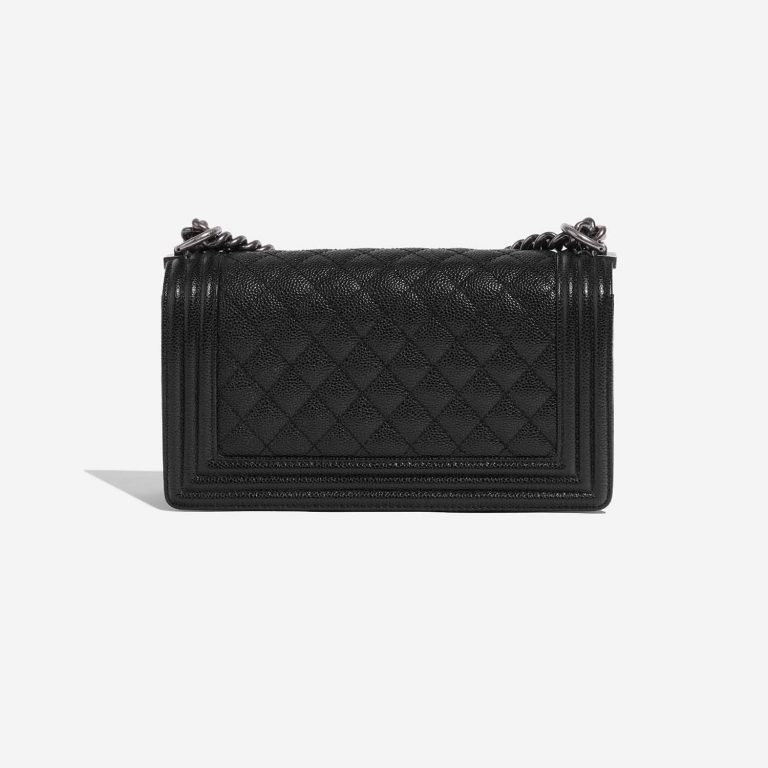 Chanel Boy OldMedium Black Back  | Sell your designer bag on Saclab.com