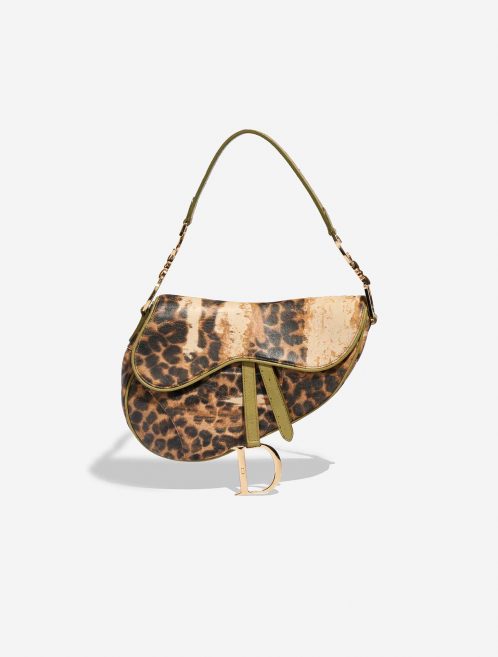 Dior Saddle LeopardPrint Front | Verkaufen Sie Ihre Designer-Tasche auf Saclab.com