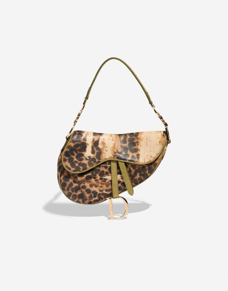 Dior Saddle LeopardPrint Front  | Sell your designer bag on Saclab.com