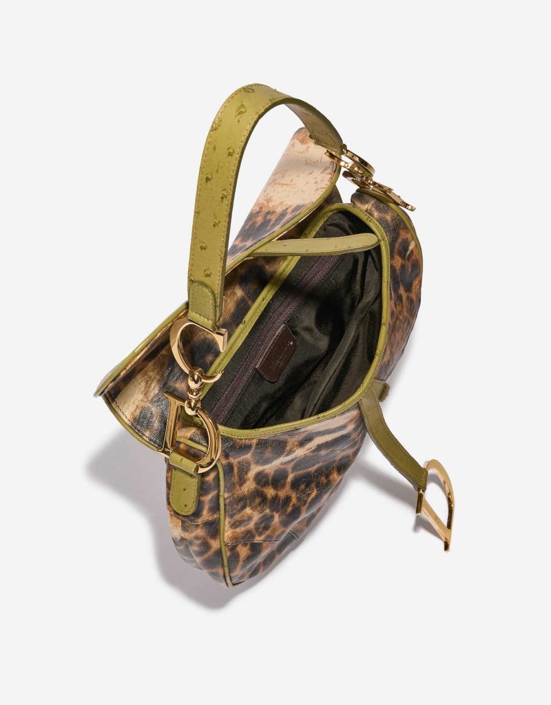 Dior Saddle Calf Leopard Print SACLÀB