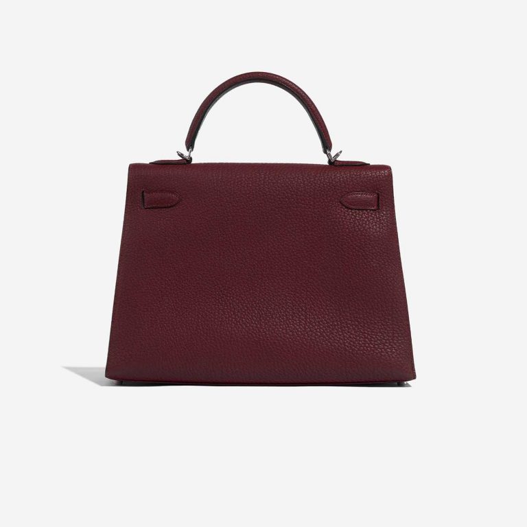 Hermès Kelly 32 RougeImperial Back  | Sell your designer bag on Saclab.com