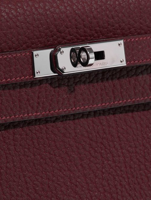 Hermès Kelly 32 RougeImperial Closing System  | Sell your designer bag on Saclab.com