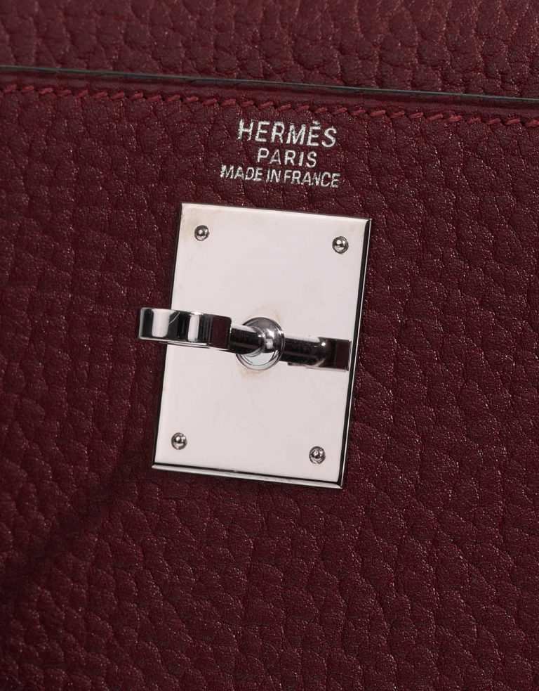 Hermès Kelly 32 RougeImperial Logo  | Sell your designer bag on Saclab.com