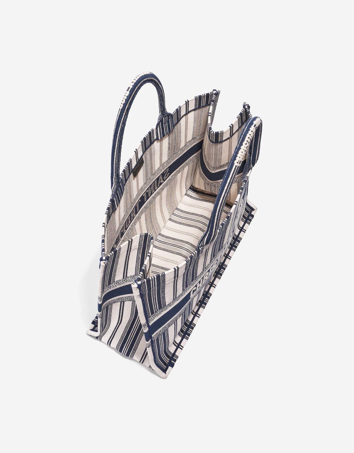 Dior BookTote Large Beige-Blue Inside  | Sell your designer bag on Saclab.com