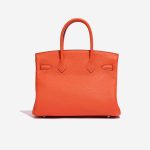 Hermès Birkin 30 OrangePoppy-Blush Back  | Sell your designer bag on Saclab.com