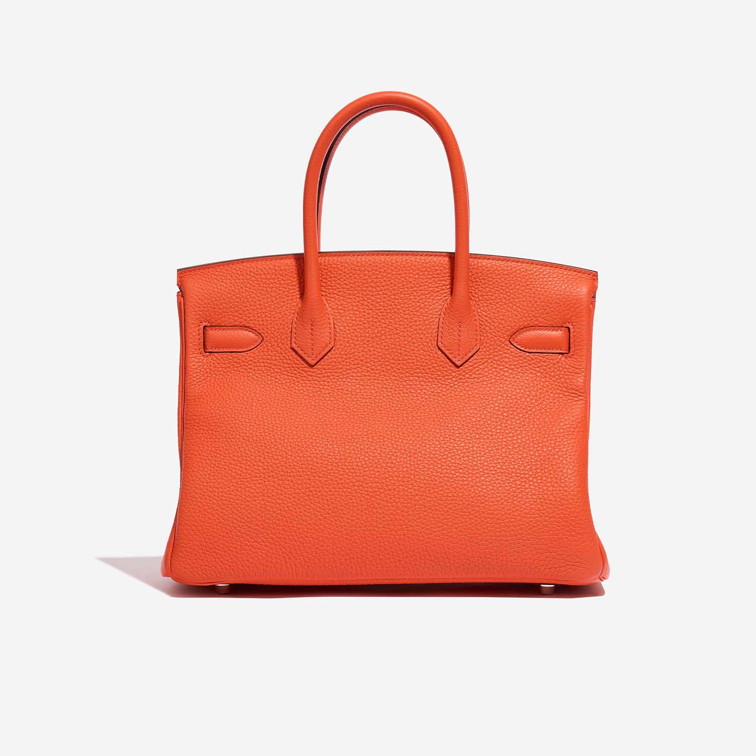 Hermès Birkin 30 OrangePoppy-Blush Back | Verkaufen Sie Ihre Designer-Tasche auf Saclab.com
