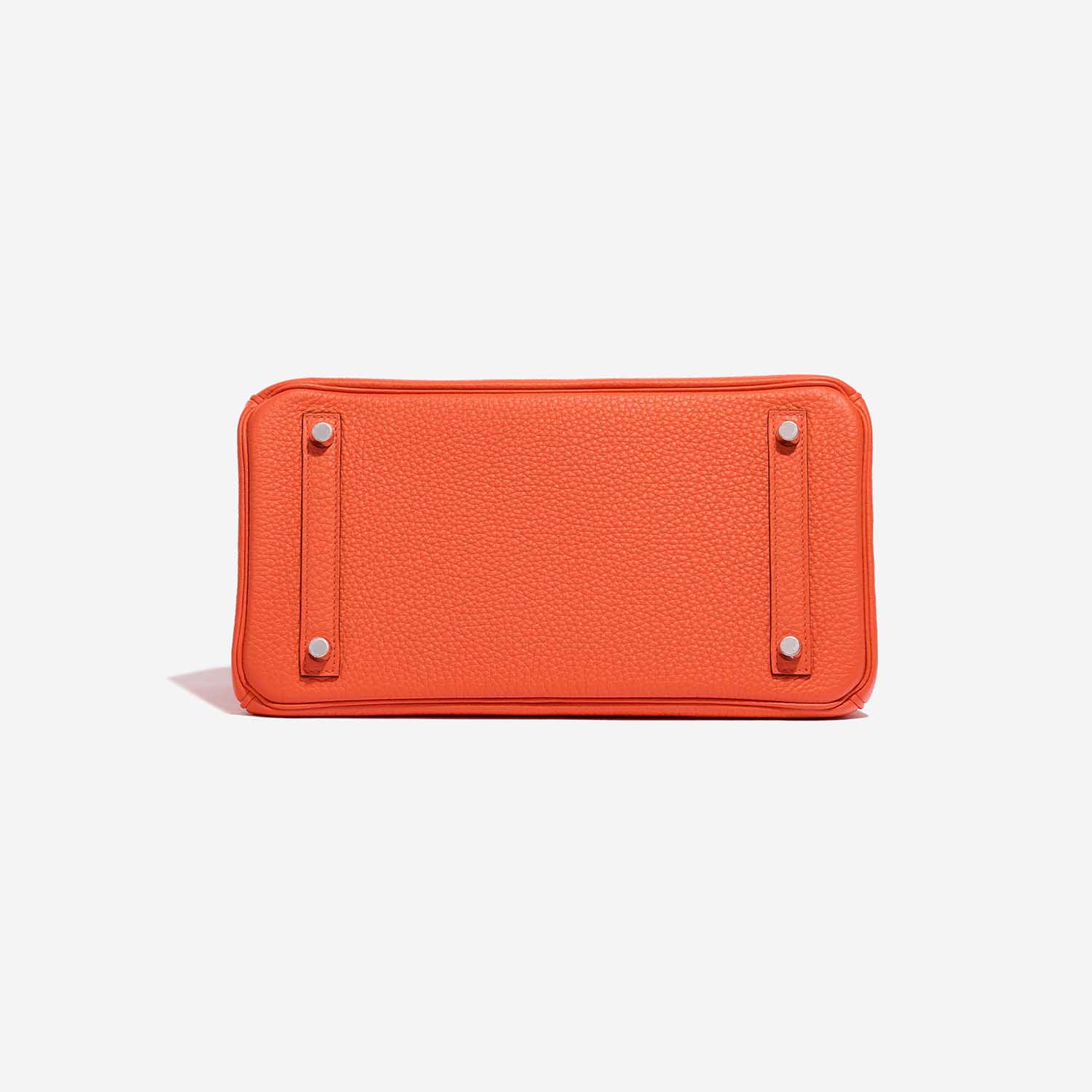 Hermès Birkin 30 OrangePoppy-Blush Bottom  | Sell your designer bag on Saclab.com