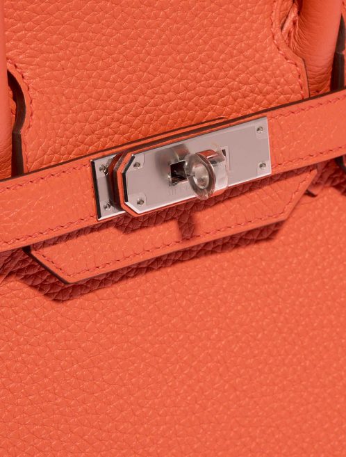 Hermès Birkin 30 OrangeSystème de fermeture Poppy-Blush | Vendez votre sac de créateur sur Saclab.com