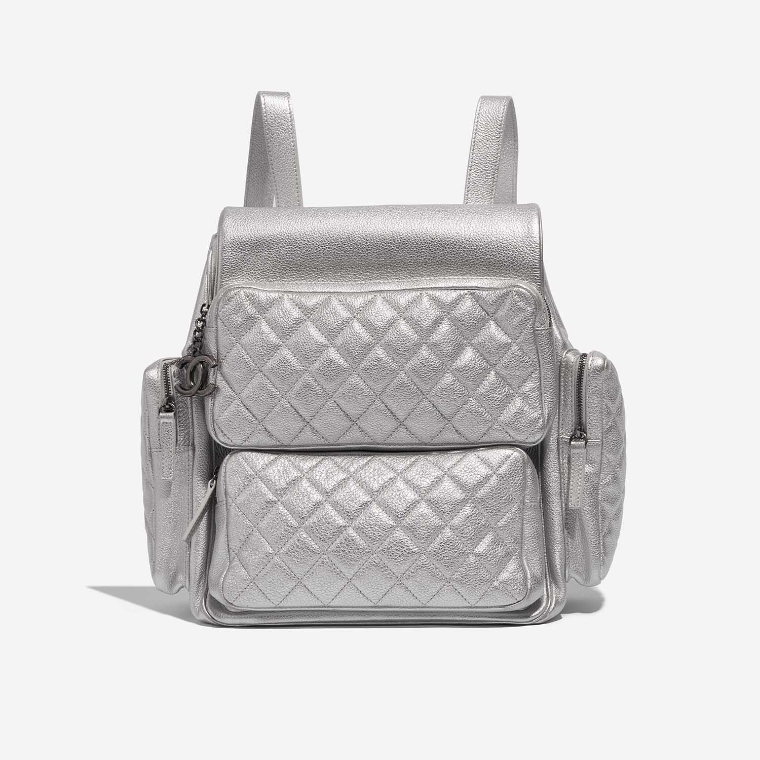Pre-Owned Authenticated Chanel Casual Rock Timeless Backpack
