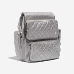 Chanel Backpack Silver Side Front  | Sell your designer bag on Saclab.com