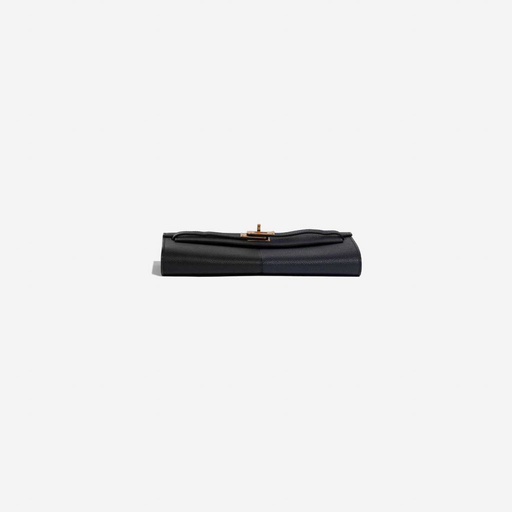 Hermès Kelly ToGo Epsom Blue Indigo / Black / Blue Frida SACLÀB