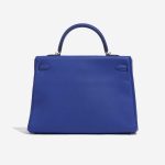 Hermès Kelly 35 BlueElectrique Back  | Sell your designer bag on Saclab.com