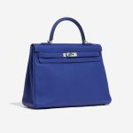 Hermès Kelly 35 BlueElectrique Side Front  | Sell your designer bag on Saclab.com