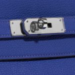 Hermès Kelly 35 BlueElectrique Closing System  | Sell your designer bag on Saclab.com