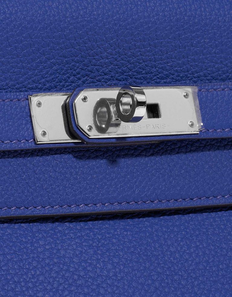 Hermès Kelly 35 BlueElectrique Front  | Sell your designer bag on Saclab.com