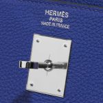 Hermès Kelly 35 BlueElectrique Logo  | Sell your designer bag on Saclab.com