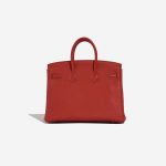 Hermès Birkin 25 RougeVermillion Back  | Sell your designer bag on Saclab.com