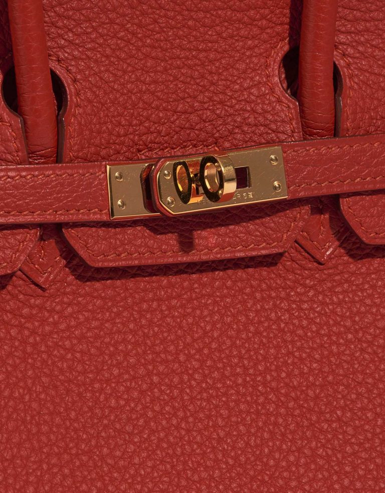 Hermès Birkin 25 RougeVermillion Front  | Sell your designer bag on Saclab.com