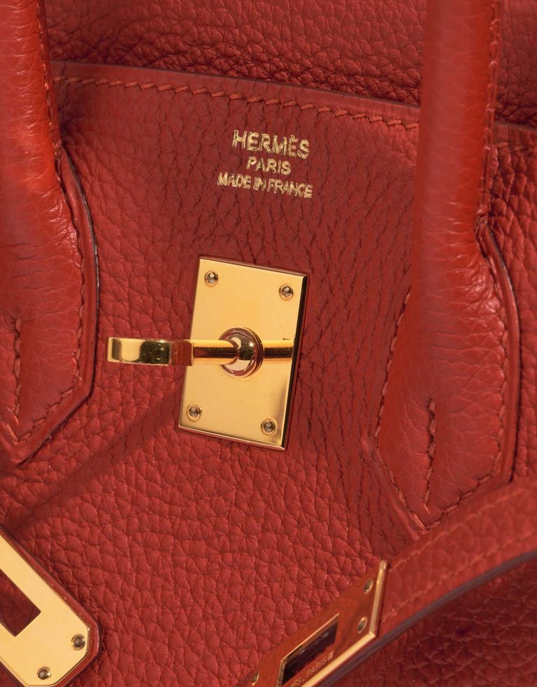 Hermès Birkin 25 RougeVermillion Logo | Verkaufen Sie Ihre Designertasche auf Saclab.com