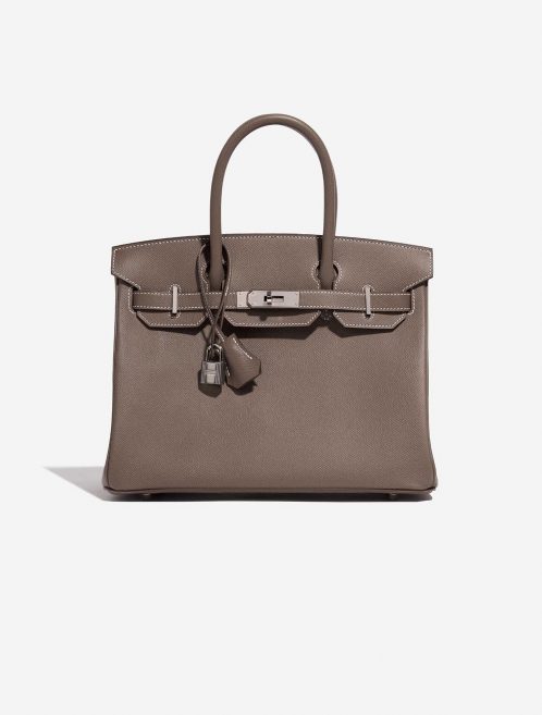 Hermès Birkin 30 Étoupe Front | Vendez votre sac de créateur sur Saclab.com