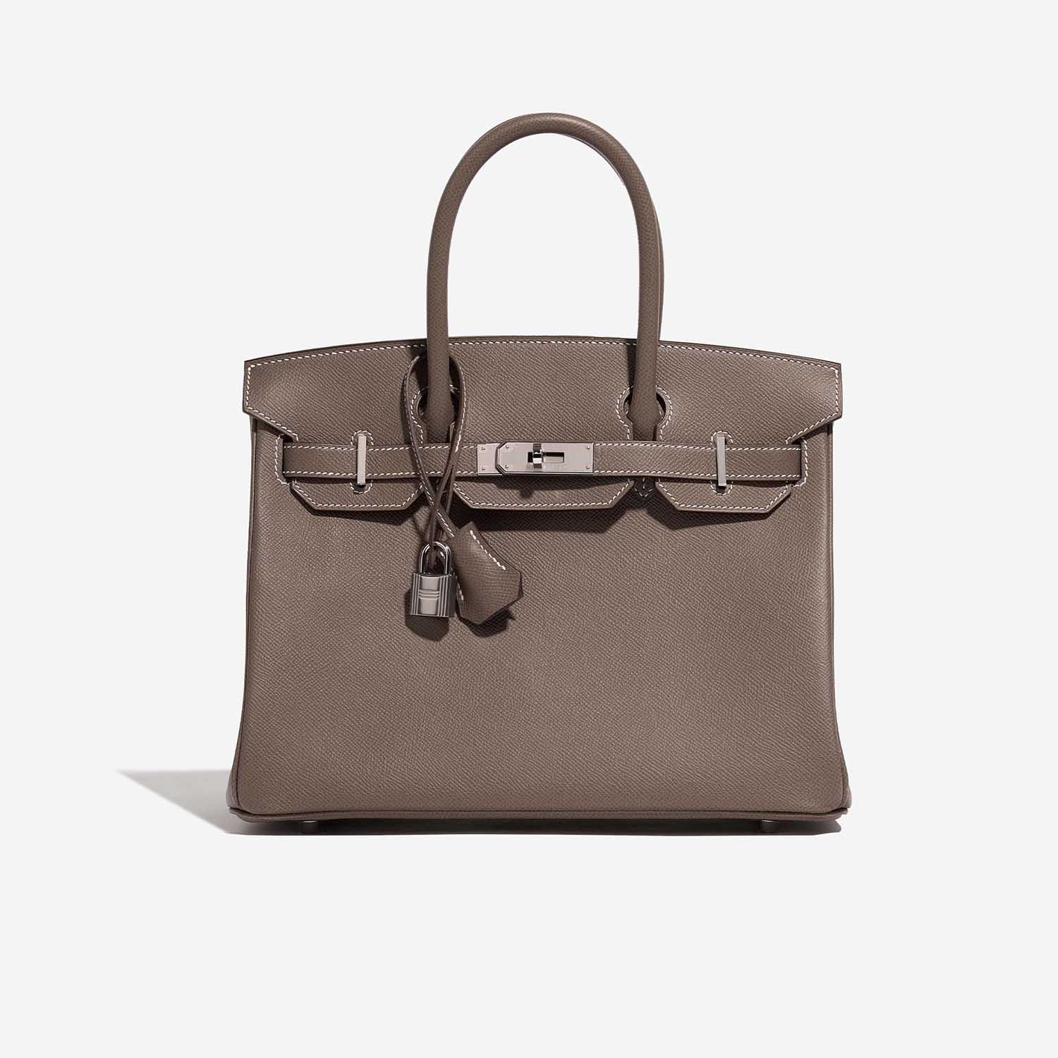 Hermès Birkin 30 Etoupe Front  | Sell your designer bag on Saclab.com
