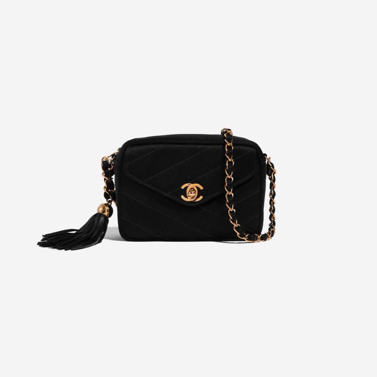 Chanel CameraBag Black Front  | Sell your designer bag on Saclab.com