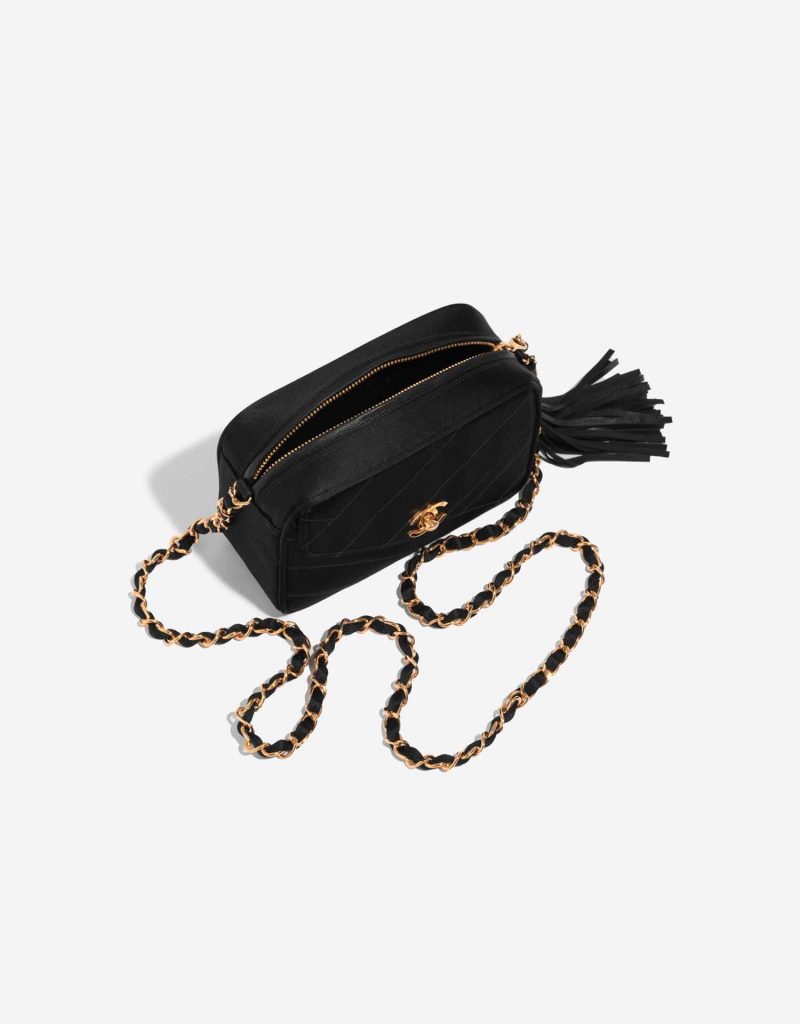 Chanel Camera Bag Silk Black SACLÀB