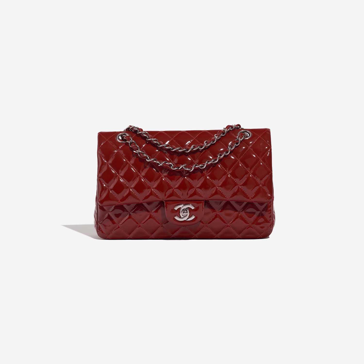 Chanel Timeless Medium Red Front  | Sell your designer bag on Saclab.com