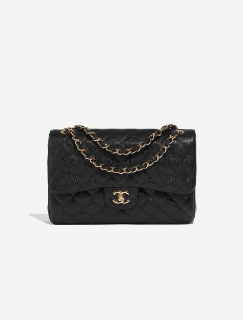 Chanel Timeless Jumbo Black Front  | Sell your designer bag on Saclab.com