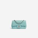 Chanel Timeless MiniRectangular TiffanyBlue Front  | Sell your designer bag on Saclab.com