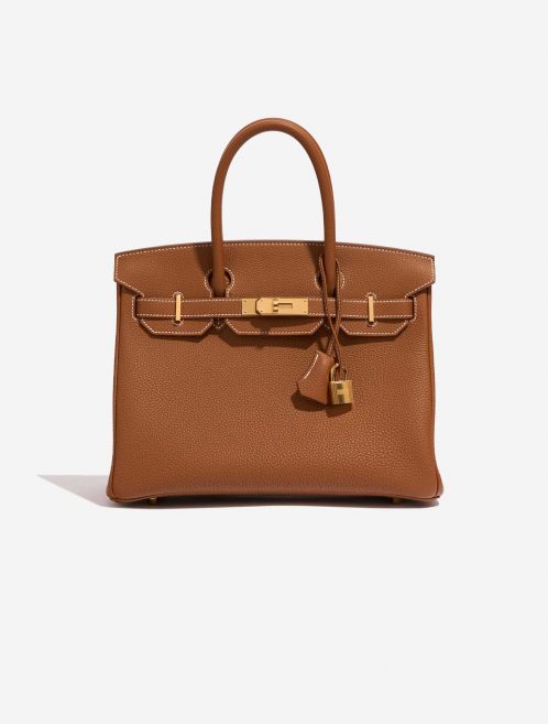 Hermès Birkin 30 Gold Front | Verkaufen Sie Ihre Designer-Tasche auf Saclab.com