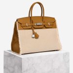 Hermès BirkinFray 35 Gold Front  | Sell your designer bag on Saclab.com