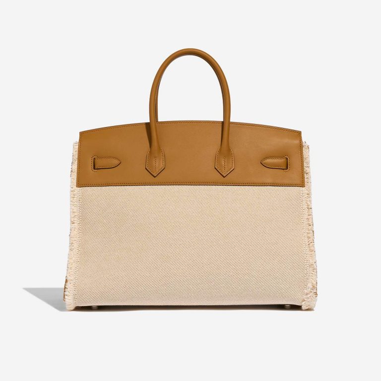 Hermès Birkin Fray 35 Toile / Swift Sesame | SACLÀB