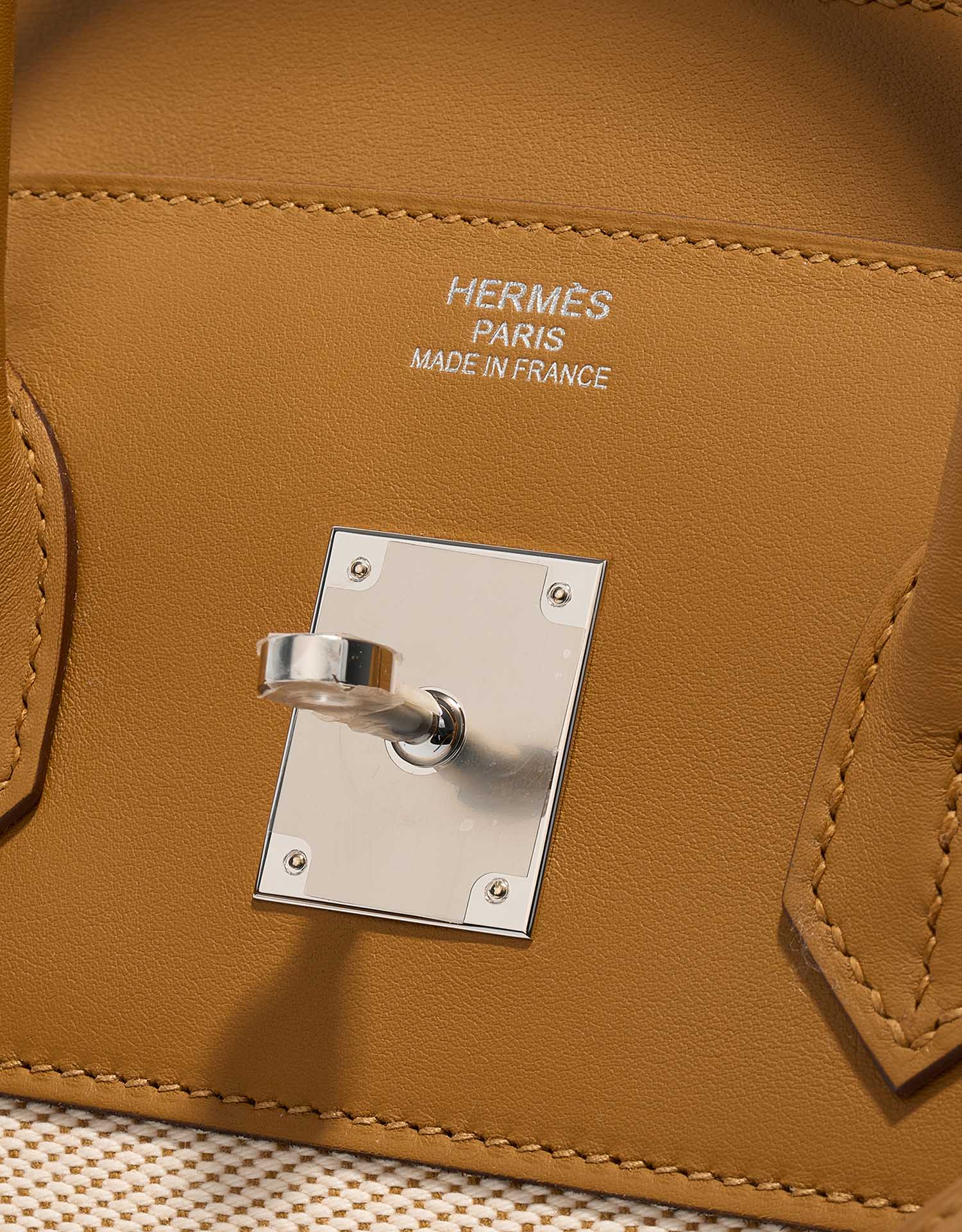 Hermès BirkinFray 35 Gold Logo  | Sell your designer bag on Saclab.com